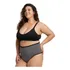 Promoção Calcinha Ágata Mescla Plus Size Cintura Alta