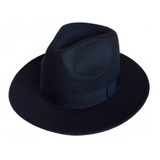 Promoção Chapéu Fedora Feltro Aba Grande Unissex Várias Core
