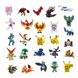 Promoção Coleção Miniaturas Kit 144 Bonecos Pokémon Pikachu