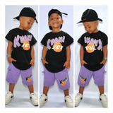 Promoção Conjunto Infantil Kvani Joy Camiseta