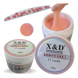 Promoção Gel Xed Alongamento Unha 56gr Led Uv Acrigel Lixa