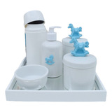 Promoção Kit Higiene Porcelana Bebe Azul