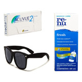 Promoção Lentes Acuvue 2 2 Cxs Renu E Óculos De Sol
