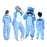 Promoção Pijama Kigurumi Stitch Pikachu Charmander