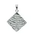 Promoção Pocao2005- Pingente Ouro Branco 18k Diamantes P768