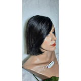 Promoção Prótese Capilar Cabelo Humano 30cm Com Silk Top