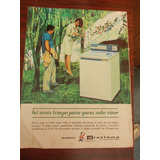Propaganda Antiga Brastemp Lavadora Viva Sabão Em Pó lave