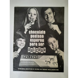 Propaganda Antiga Chocolate Dulcora Folheto 358