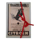Propaganda Antiga Citroën 8un Cartão Original 697