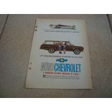 Propaganda Antiga Gm Veraneio Chevrolet 1965 C 10 C 14 6cc 3