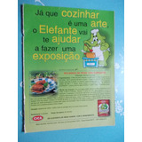 Propaganda Antiga Manequim Cozinha Cica Extrato De Tomate