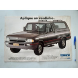 Propaganda Antiga Publicidade Pickup Ford Country Xk Sr 1989