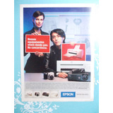 Propaganda Antiga Veja Epson Imagem Sem Limites Nossos Equ