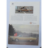 Propaganda Cadillac Fleetwood Eldorado E Sedan Deville 1967