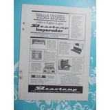 Propaganda Vintage Fogão Brastemp vida Nova Com O Fogão A G