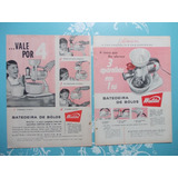 Propaganda Vintage kit De 2 Walita Batedeira De Bolos