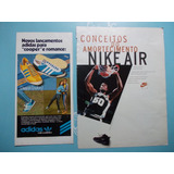 Propaganda Vintage Nike Air Tênis adidas Para Cooper E Ro