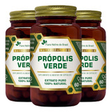 Própolis Verde 500mg 3 X 60 Cápsulas Flora Nativa