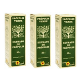 Própolis Verde Apis Flora Kit C 3 Frascos 30ml Cada