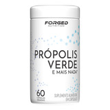 Própolis Verde Premium 60 Vegan Caps Forged Nutrititon Sabor Sem Sabor