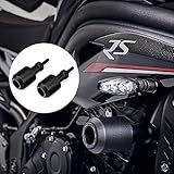 Proteção Contra Quedas De Motocicleta Com Proteção Contra Quedas E Carenagem Protetor Contra Colisão Compatível Com Triumph Speed Triple 1200 RS 2021 1200 RR 2022 