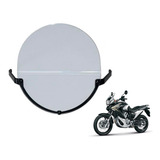 Proteção De Farol Par A Moto Transalp - Em Acrílico