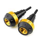 Proteção Do Motor Da Motocicleta Sliders Tampa Frame Sliders Crash Pad Falling Protector Guard Para KAWASAKI ZH2 Z H2 Z H2 2019 2021 Color Gold Size One Size 