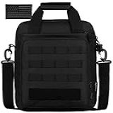 Protector Plus Bolsa Carteiro Tática Masculina Militar MOLLE Bolsa Tiracolo Pacote Incluído Preto Medium