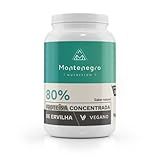 Proteína Concentrada De Ervilha 80% 1 Kg Sem Sabor/sabor Neutro - Vegano - Puro - Alto Teor Proteico - Montenegro Nutrition