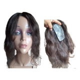 Prótese Capilar Cabelo Humano Brasileiro 30cm Base 11x8