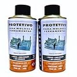 Protetivo Ceroso Para Moldes De Injeção Plástica Cor Azul 400ml 2 Latas