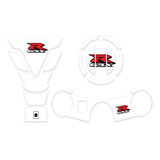 Protetor 3d Tanque Bocal Mesa N1 Moto Suzuki Gsx R Srad 1000
