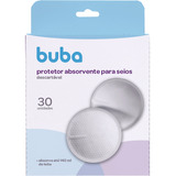 Protetor Absorvente Para Seios Amamentação Descartável Buba