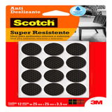 Protetor Anti Deslizante Adesivo Redondo M Scotch 3m