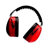 Protetor Auricular Abafador De Ruídos Tipo Concha Vermelho Equipamento De Segurança Muffler 3M Proteção Ao Usuário