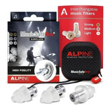Protetor Auricular Alpine Musicsafe Pro 1 Par   O N 1 Eua  Cor Preto