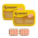 Protetor Auricular Cera Ohropax Classic 22db 12 Pares Cor Unica