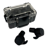 Protetor Auricular Eletrônico Tático Earplug Avb m20 blk