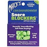 Protetor Auricular Espuma Macks Soft Foam Snore Blockers
