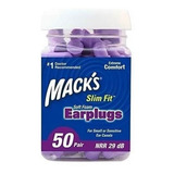 Protetor Auricular Mack s Slim Fit Nrr 29 Db 50 Pares