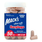Protetor Auricular Mack s Ultra Soft Nrr 32 Db 50 Pares