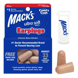 Protetor Auricular Macks Earplug Ultra 33db