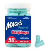 Protetor Auricular Macks Earplug Ultra 33db 50 Pares