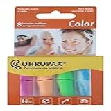 Protetor Auricular Ohropax Color 25Db - 4 Pares Coloridos