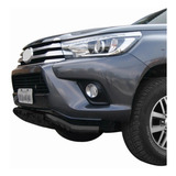 Protetor Baixo P choque Dianteiro Hilux 2016 2018 Preto