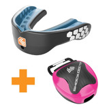 Protetor Bucal Shock Doctor Gel Max Power Estojo Cores