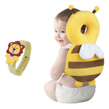 Protetor Cabeça Capacete Bebê Infantil Pulseira Repelente
