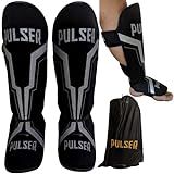 Protetor Canela Caneleira Muay Thai Kickboxing Pulser Thunder Fight 20 Mm Profissional