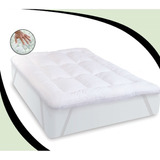 Protetor Casal Pillow Top Confortável Não Da Dor Nas Costas
