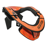 Protetor Cervical Adulto Mr Pro Neck Brace Motocross Laranja